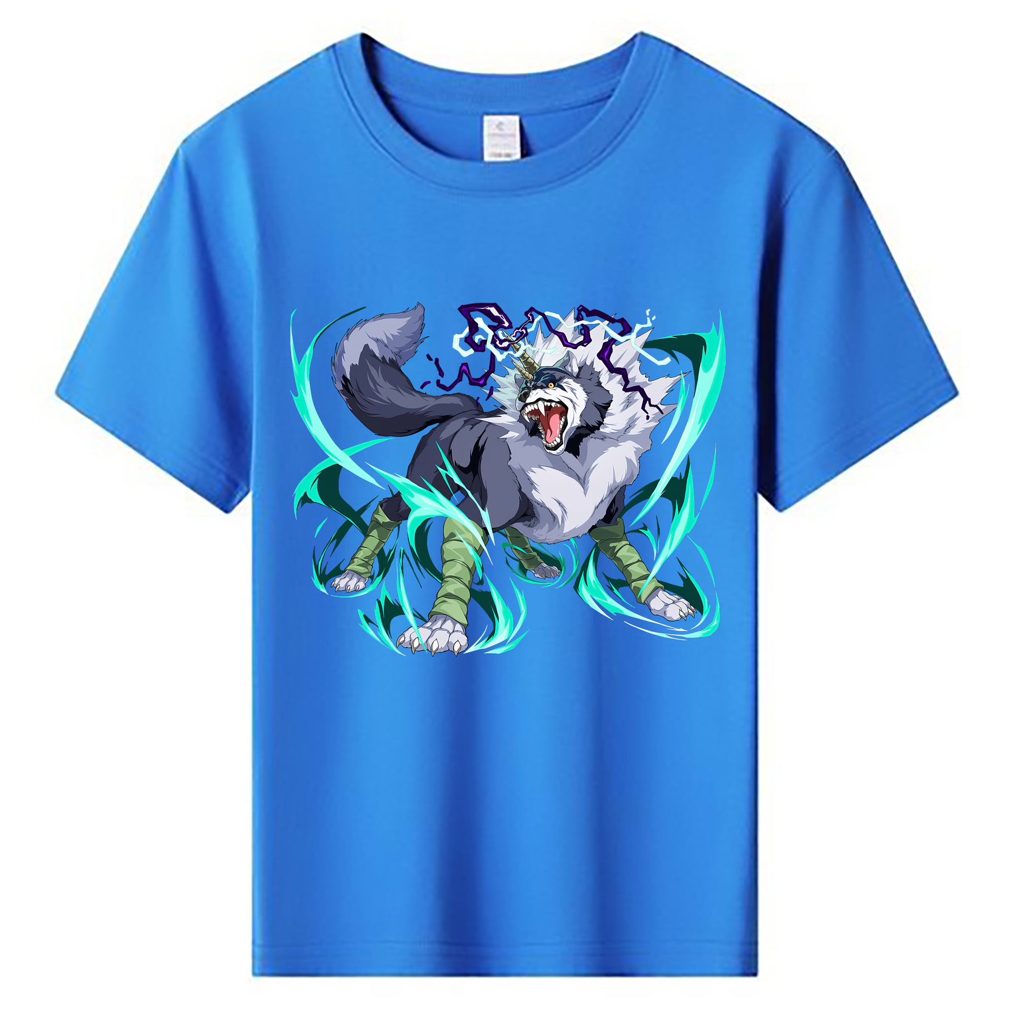 （画像用） 転スラ Regarding Reincarnated to Slime 綿100％キッズTシャツ（フロントプリント）